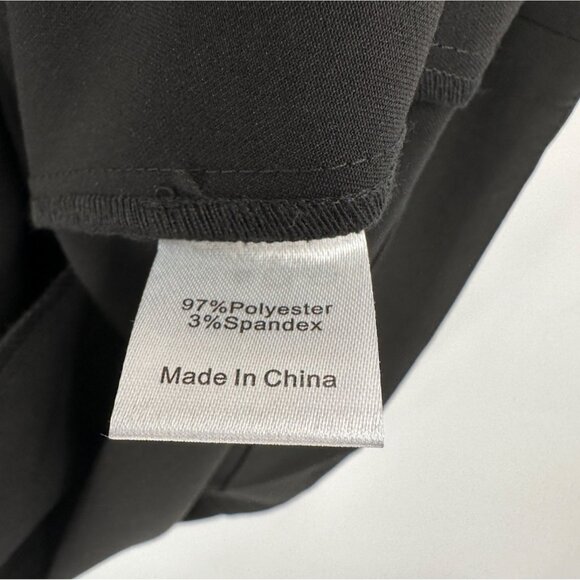 Tuckernuck Women's Black Scout Dress sz XS Collared Short Sleeve A-Line Mini - Picture 6 of 8